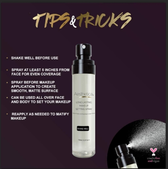 ❌SOLD❌ Aesthetica Long Lasting Makeup Setting Spray - Picture 7 of 8